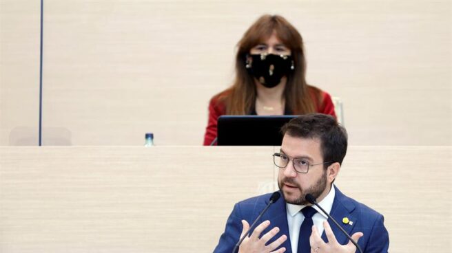 Pere Aragonés investidura Pere Aragonés defiende su candidatura a lainvestidura