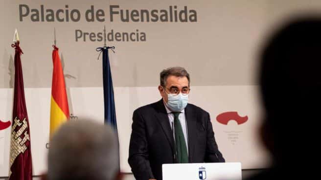 El consejero de sanidad, Jesus Fernandez Sanz.