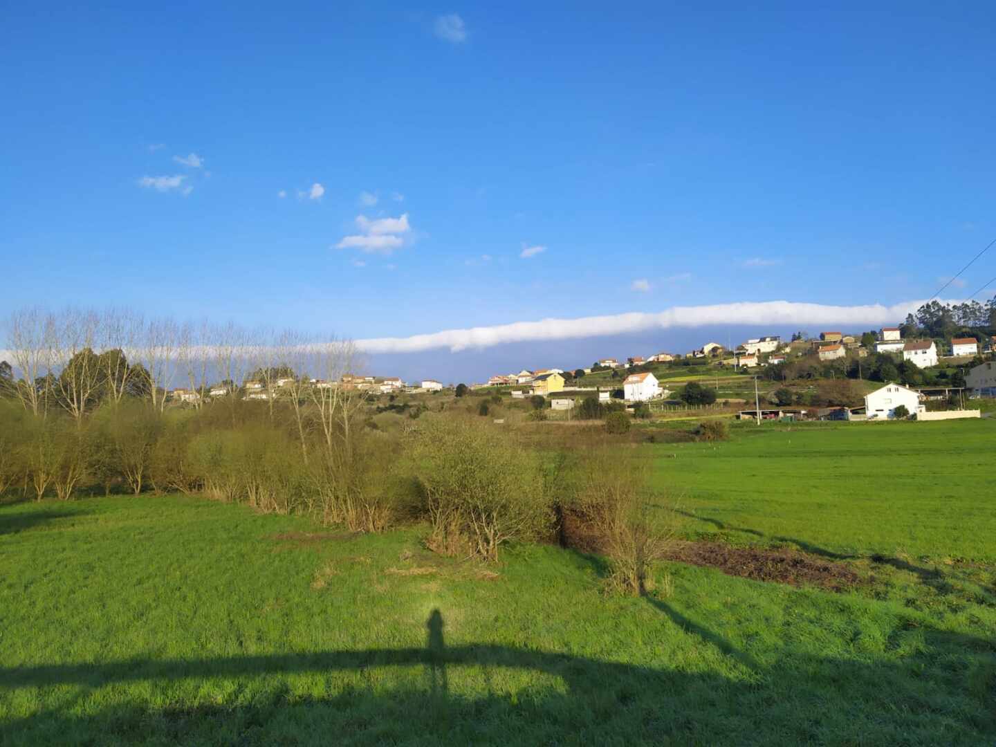 Imagen de un día seco y soleado en Cabana de Bergantiños (A Coruña)