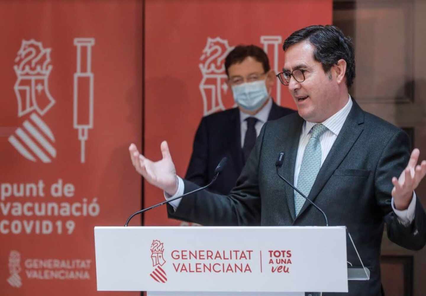 El presidente de la CEOE, Antonio Garamendi.