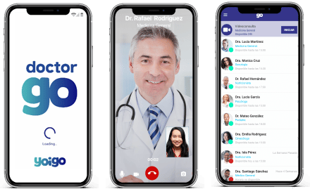 Imagen de la aplicación de DoctorGo, que ofrece servicios de salud