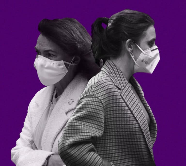 La pelea por capitalizar el feminismo fractura al Gobierno
