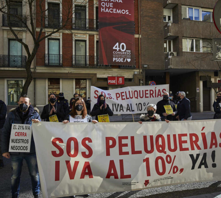 El Gobierno anula la enmienda que rebaja el IVA de las peluquerías