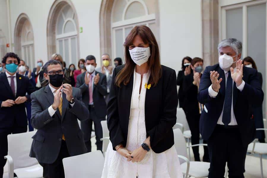 Laura Borràs, nueva presidenta del Parlament.