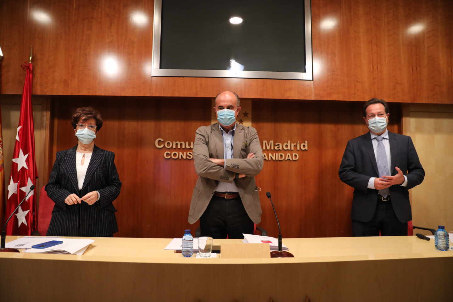 Rueda de prensa sobre la situación epidemiológica en Madrid