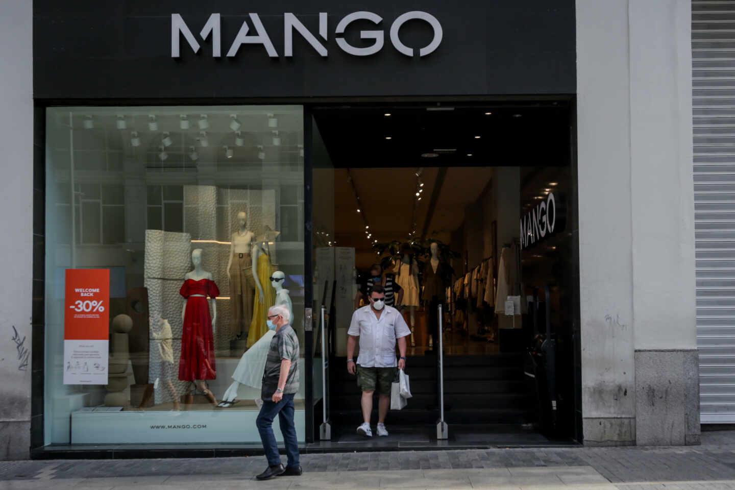 Una tienda de Mango en Madrid.