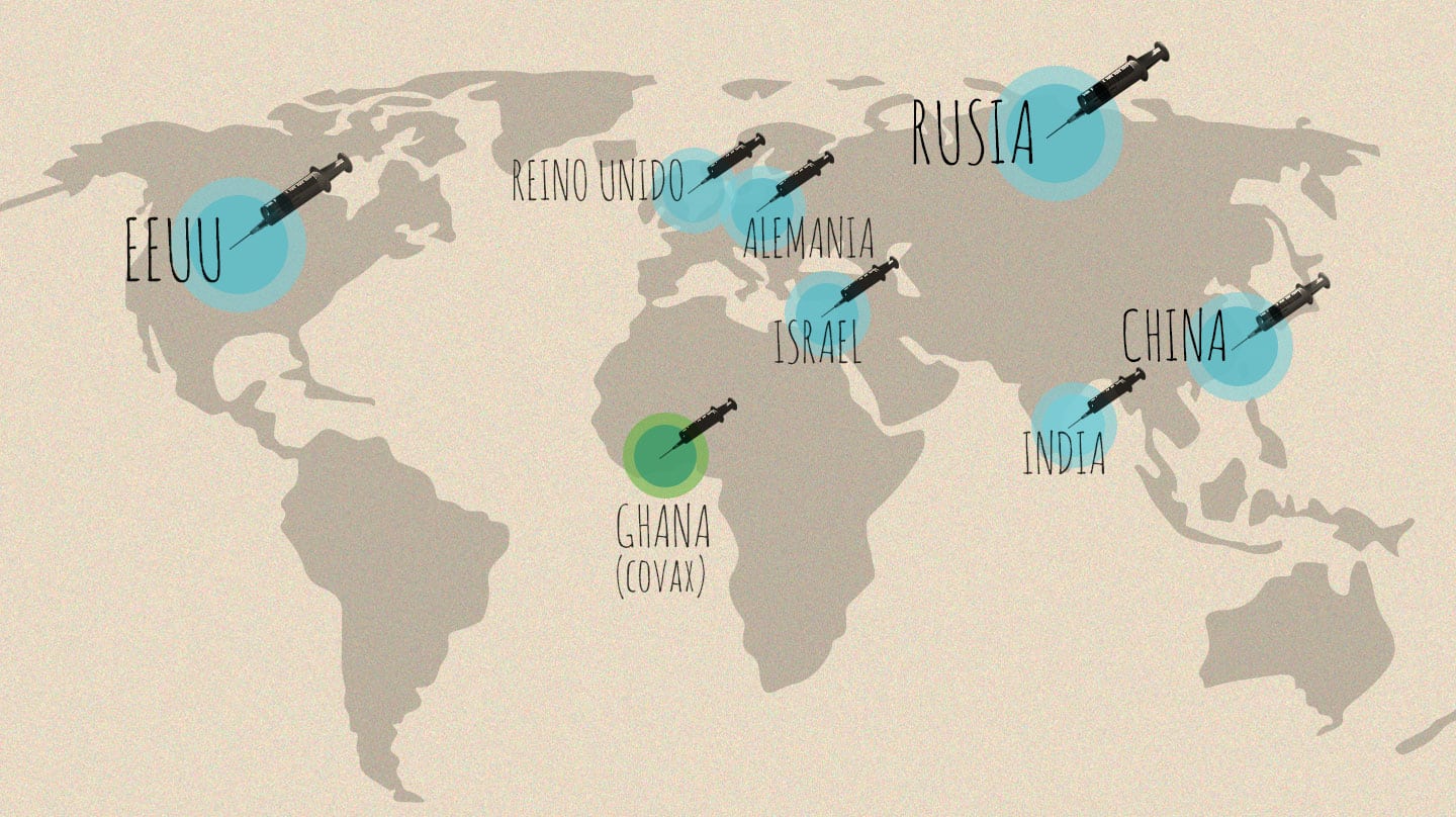 Imagen países de EEUU punteros en vacunación