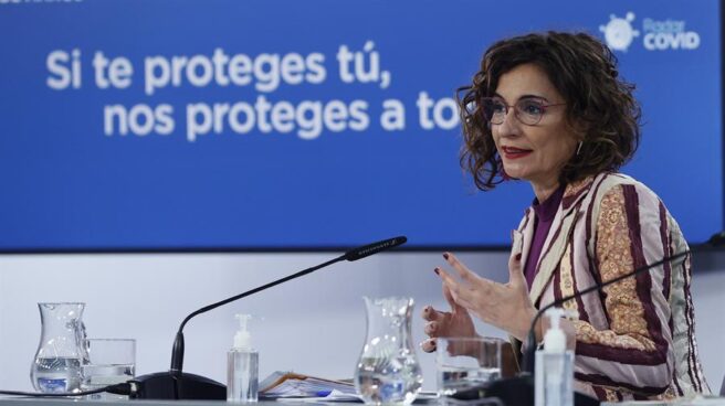 La portavoz del Gobierno, María Jesús Montero.