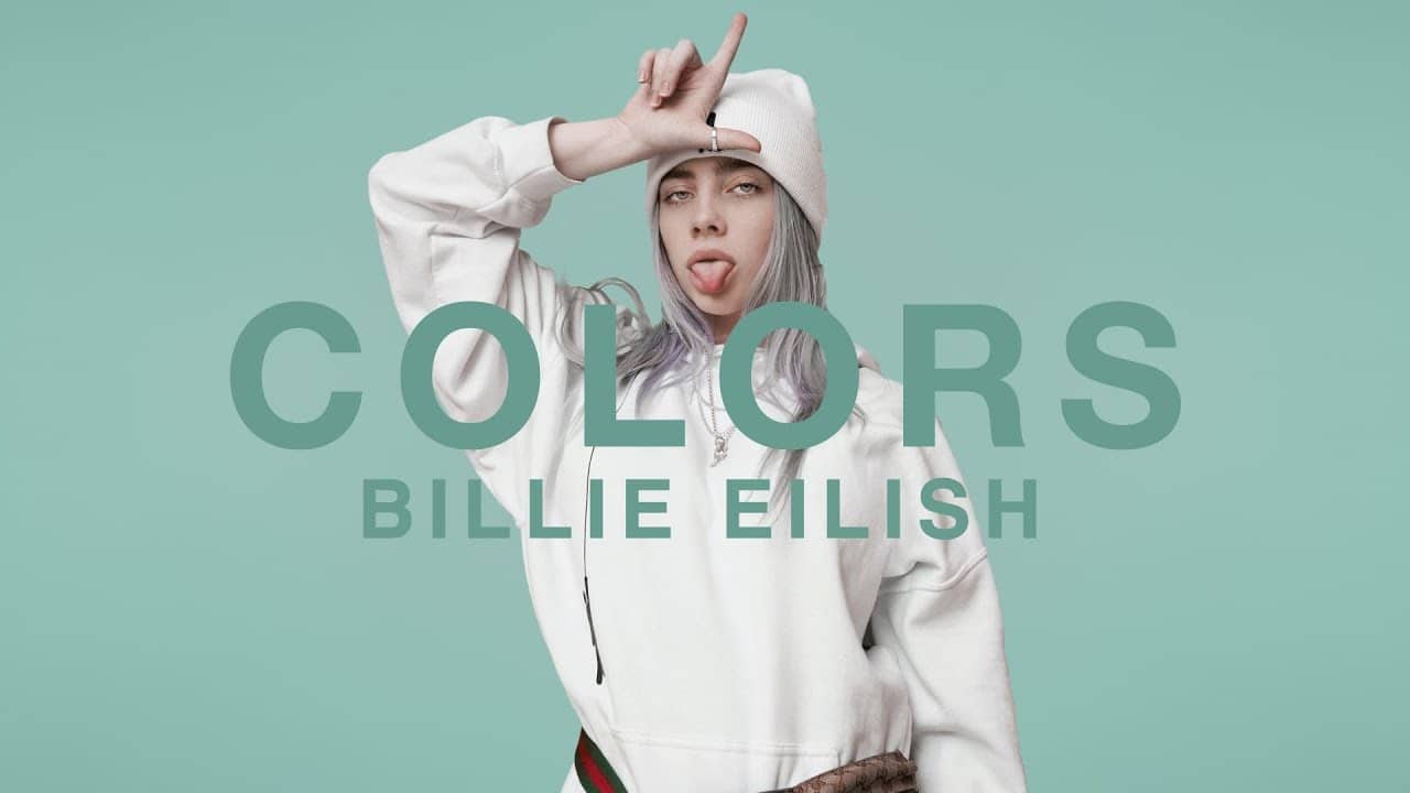 La cantante americana Billie Eilish