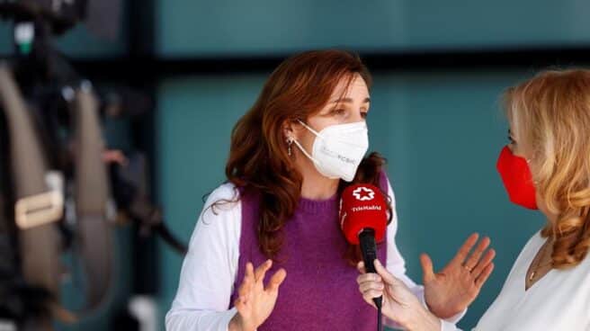 La candidata de Más Madrid, Mónica García. La candidata de Más Madrid, Mónica García.