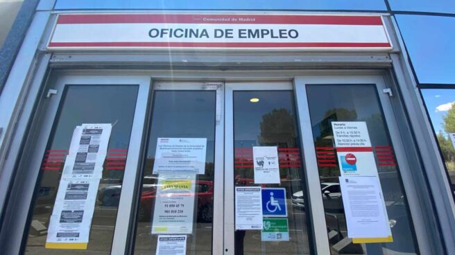 Una oficina de empleo en Madrid.