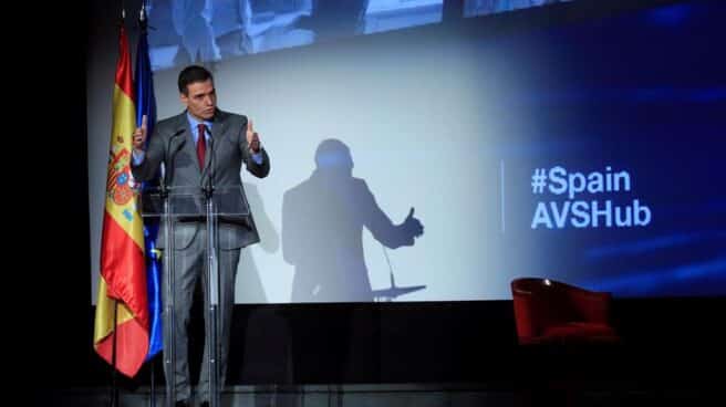 Pedro Sánchez presenta el plan de 1.600 millones para el sector audiovisual. El presidente del Gobierno, Pedro Sánchez.