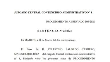 DOCUMENTO | Las 72 páginas en las que el juez argumenta que el cese de Pérez de los Cobos fue "ilegal"