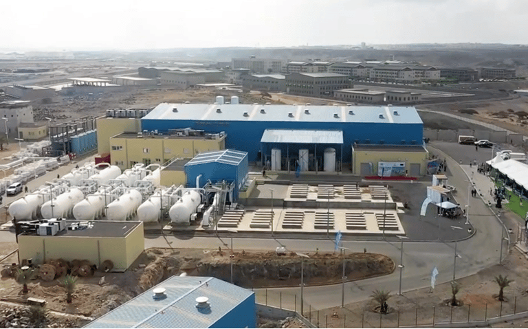 La planta desaladora de Tedagua encara su recta final con el arranque de la puesta en marcha