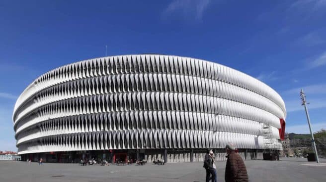 Estadio de San Mamés en Bilbao.