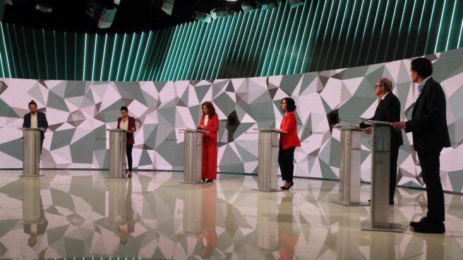 Debate de candidatos en Telemadrid.