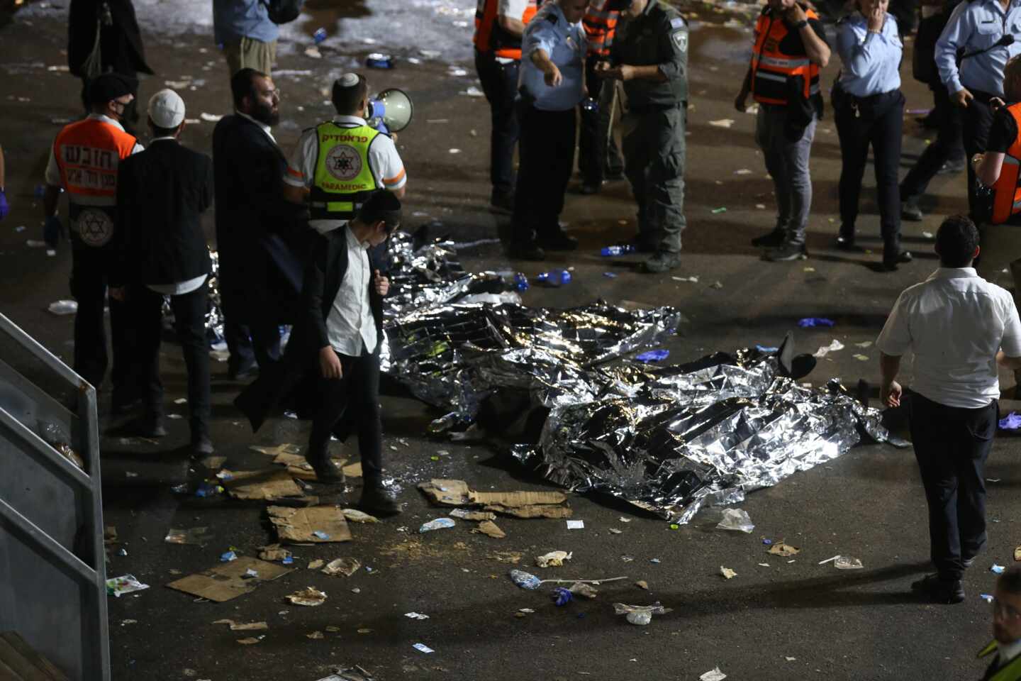 Al menos 44 muertos y cientos de heridos en una estampida en un festival en Israel