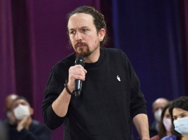 El candidato de Podemos a las elecciones de la Comunidad de Madrid, Pablo Iglesias.