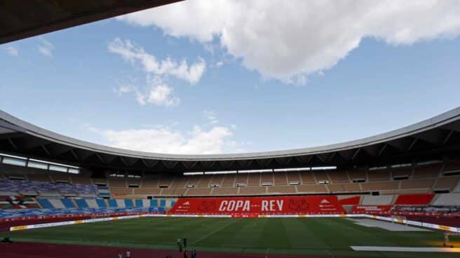 Vista del estadio de La Cartuja de Sevilla,