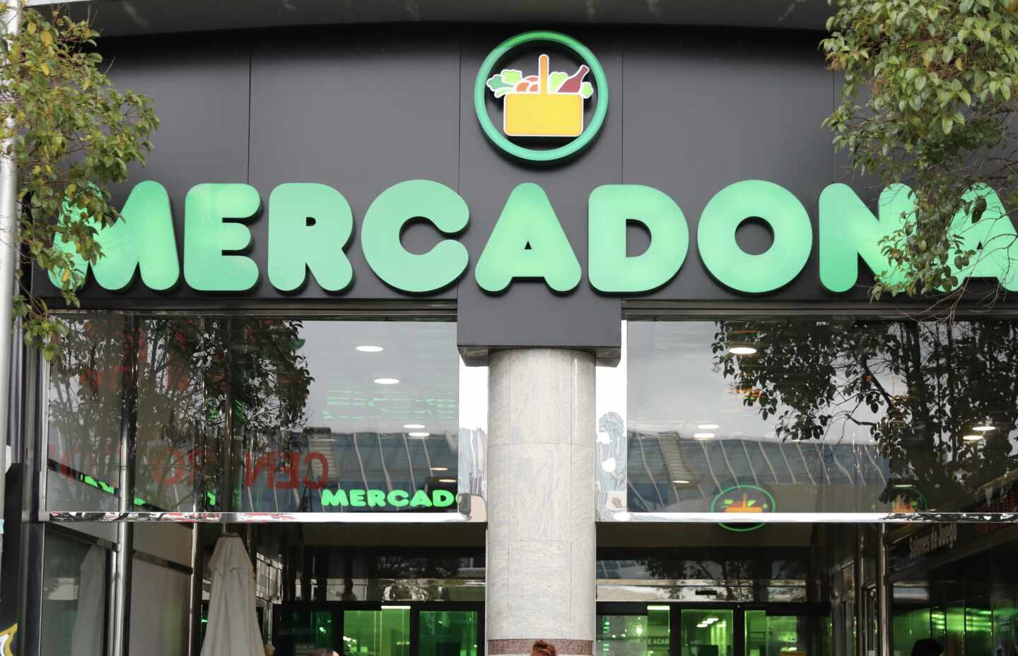 Fachada de un supermercado de Mercadona