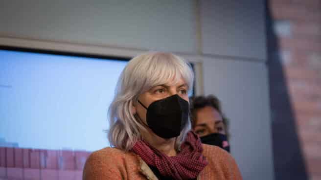 La presidenta de la CUP en el Parlament, Dolors Sabater.