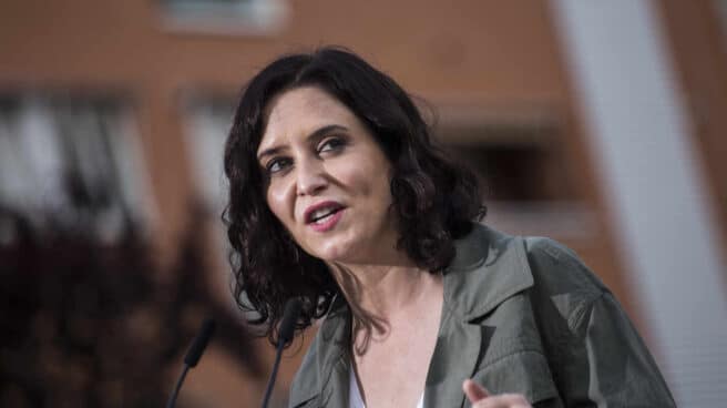 La presidenta de la Comunidad de Madrid y candidata a la reelección, Isabel Díaz Ayuso