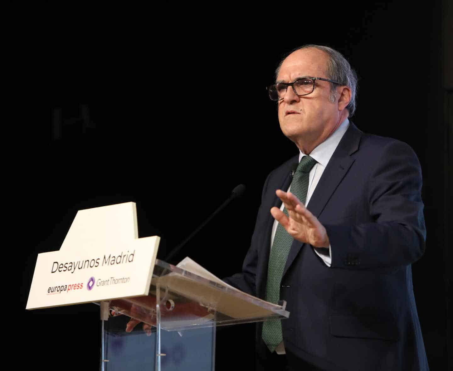 El candidato del PSOE a la Presidencia de la Comunidad de Madrid, Ángel Gabilondo