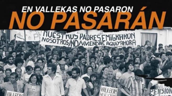 Imagen de la convocatoria contra VOX.