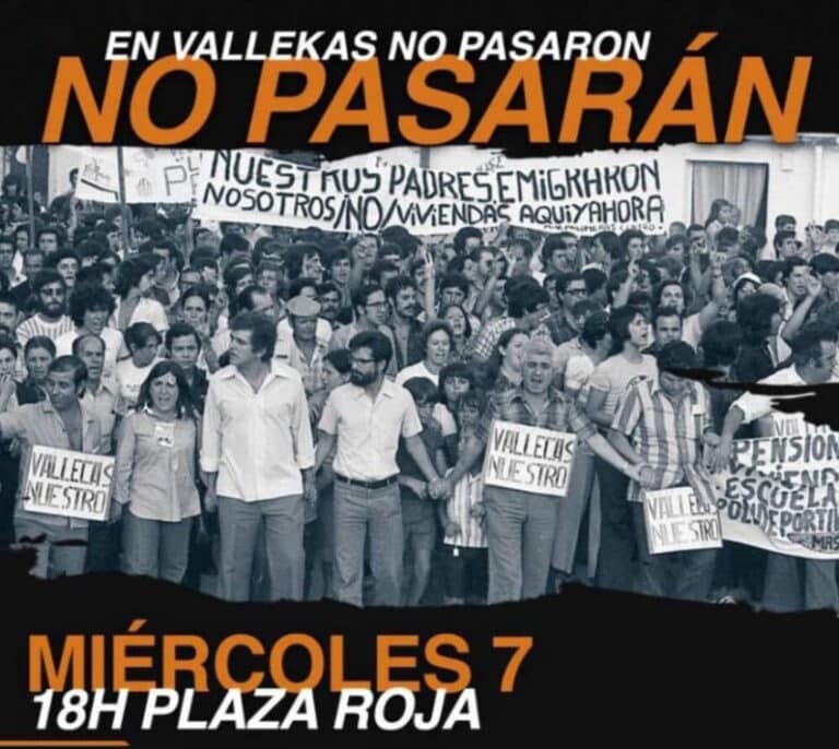 Ultras del Rayo, 'antifas' y organizaciones vecinales quieren sabotear el acto de Vox en Vallecas: "El barrio es nuestro"