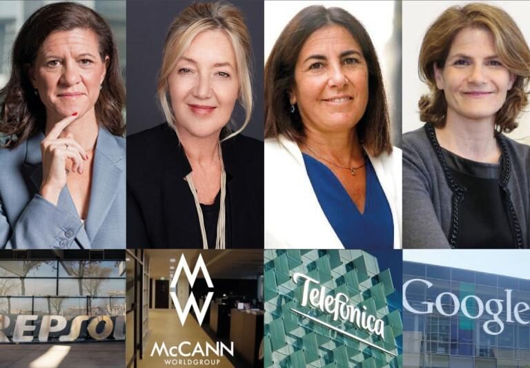 Zingoni (Repsol), Almazor (Telefónica), Clemares (Google) y Specht (McCann), entre las más influyentes del panorama empresarial español