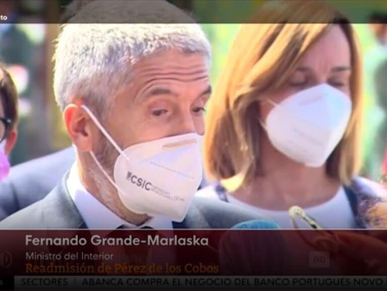 Marlaska, sobre el 'caso Pérez de los Cobos': "No tengo voluntad de dimitir"