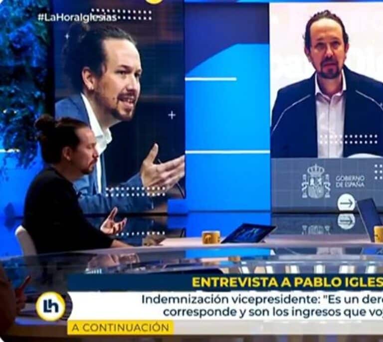 Pablo Iglesias contra Mónica López: tenso enfrentamiento por "el blanqueamiento de la ultraderecha" en TVE