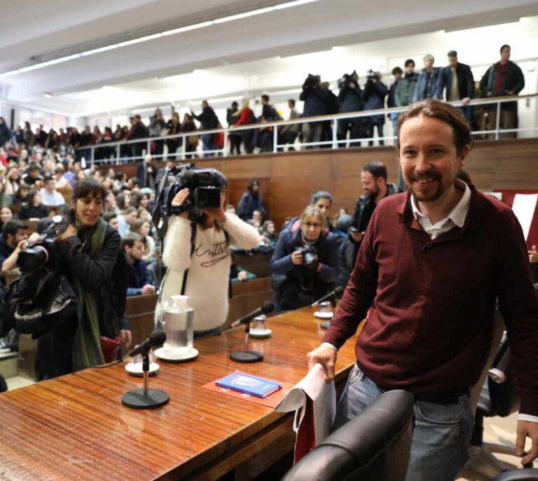 "Con Pablo Iglesias hubo crispación en la Complutense y el acto no se canceló"