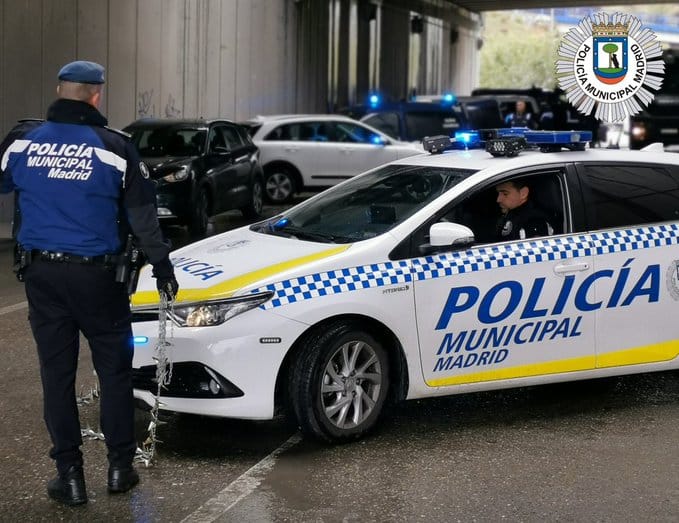 Agentes de la Policía Municipal de Madrid.