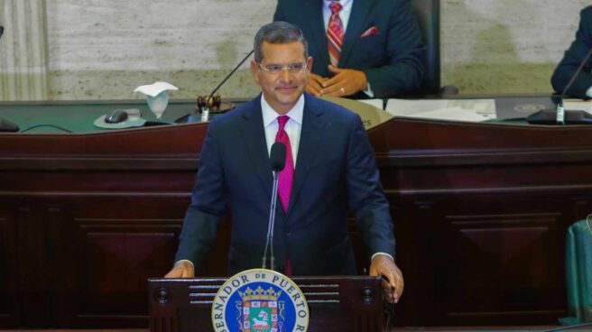 El gobernador de Puerto Rico, Pedro Pierluisi, en una intervención reciente