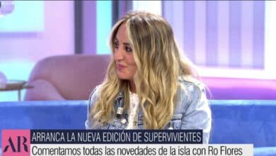 Rocío Flores, al borde de las lágrimas en su estreno en 'El programa de Ana Rosa'