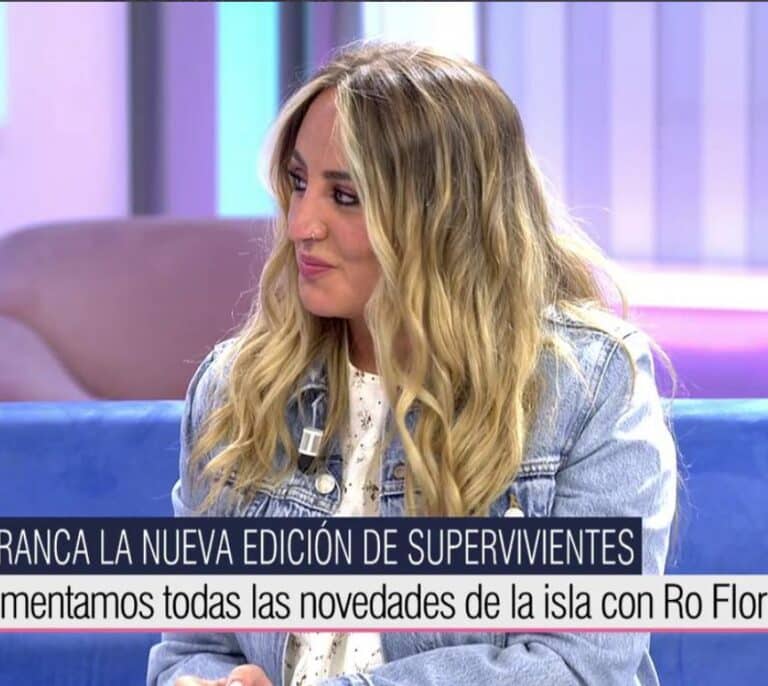 Rocío Flores, al borde de las lágrimas en su estreno en 'El programa de Ana Rosa'