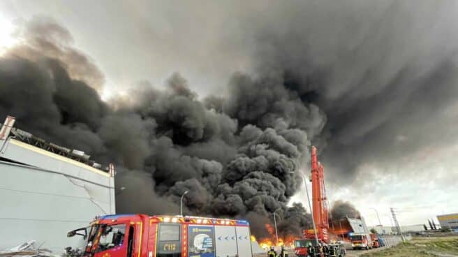 Incendio en Seseña.