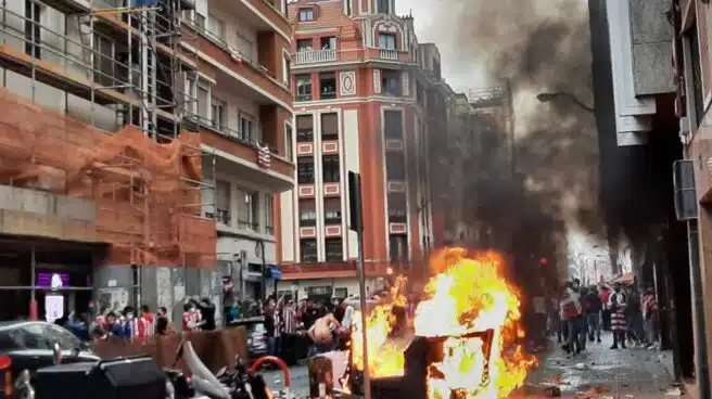 Disturbios, aglomeraciones y caos en Bilbao: la otra cara de la final de la Copa del Rey