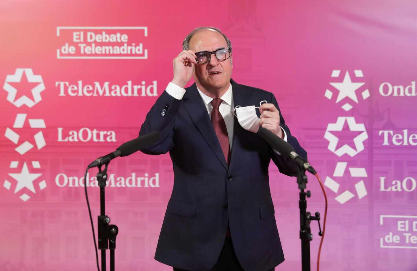 El candidato del PSOE a la Asamblea de Madrid, Ángel Gabilondo.