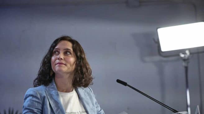 La presidenta de la Comunidad de Madrid, Isabel Díaz Ayuso