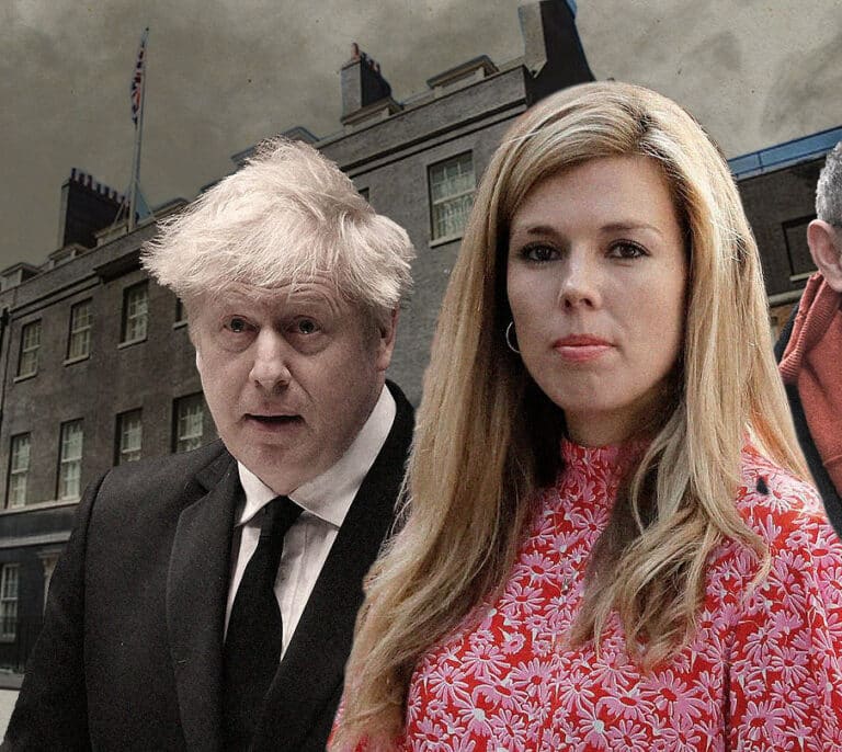 Boris Johnson, en el fuego cruzado entre Carrie, su novia y su ex asesor