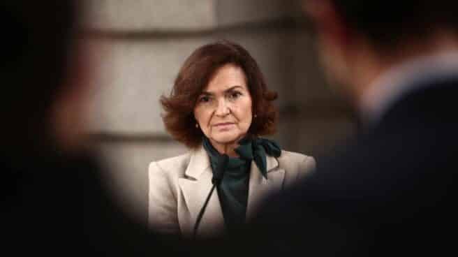 carmen-calvo-gastos-protocolarios-2020 la presidenta de la comisión de Igualdad del Congreso