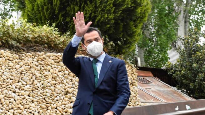 El presidente de la Junta de Andalucía, Juanma Moreno.