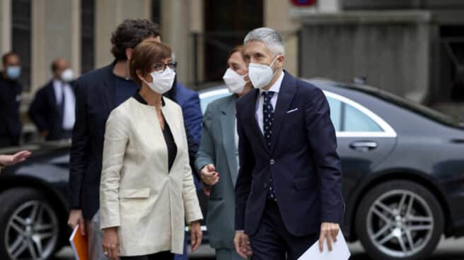 recurso-preventivo-prevaricacion-marlaska-perez-cobos La directora de la Guardia Civil, María Gámez, y el ministro Grande-Marlaska, en un reciente acto.