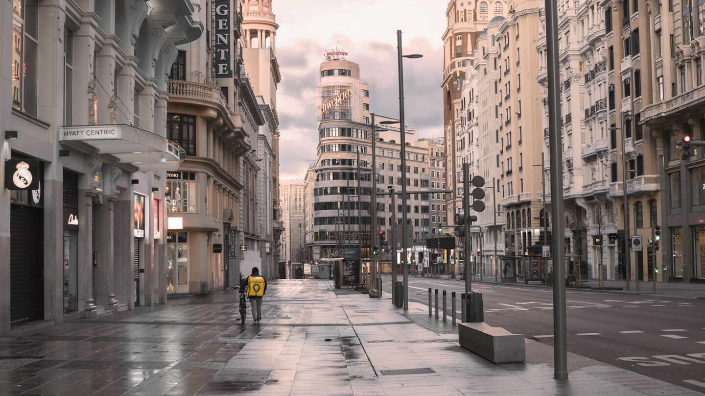 A subasta la foto de la Gran Vía en NFT, el formato que revoluciona el mundo del arte