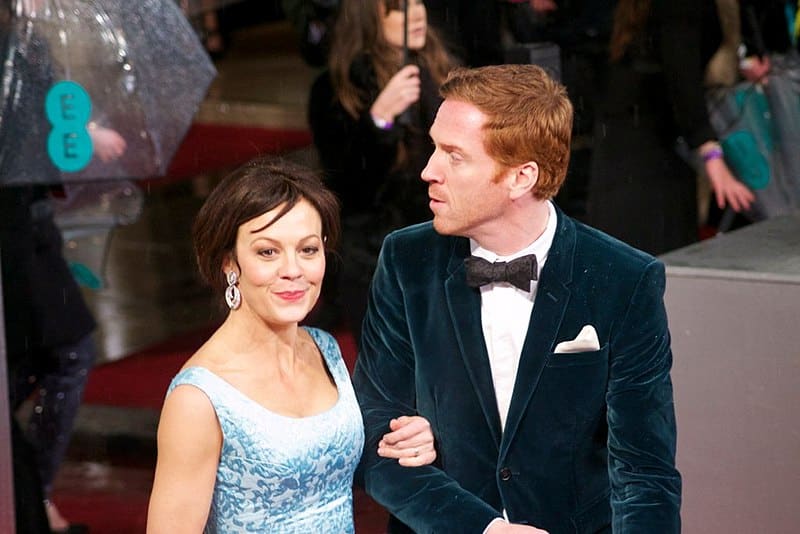 Helen McCrory, junto a su marido Damian Lewis.