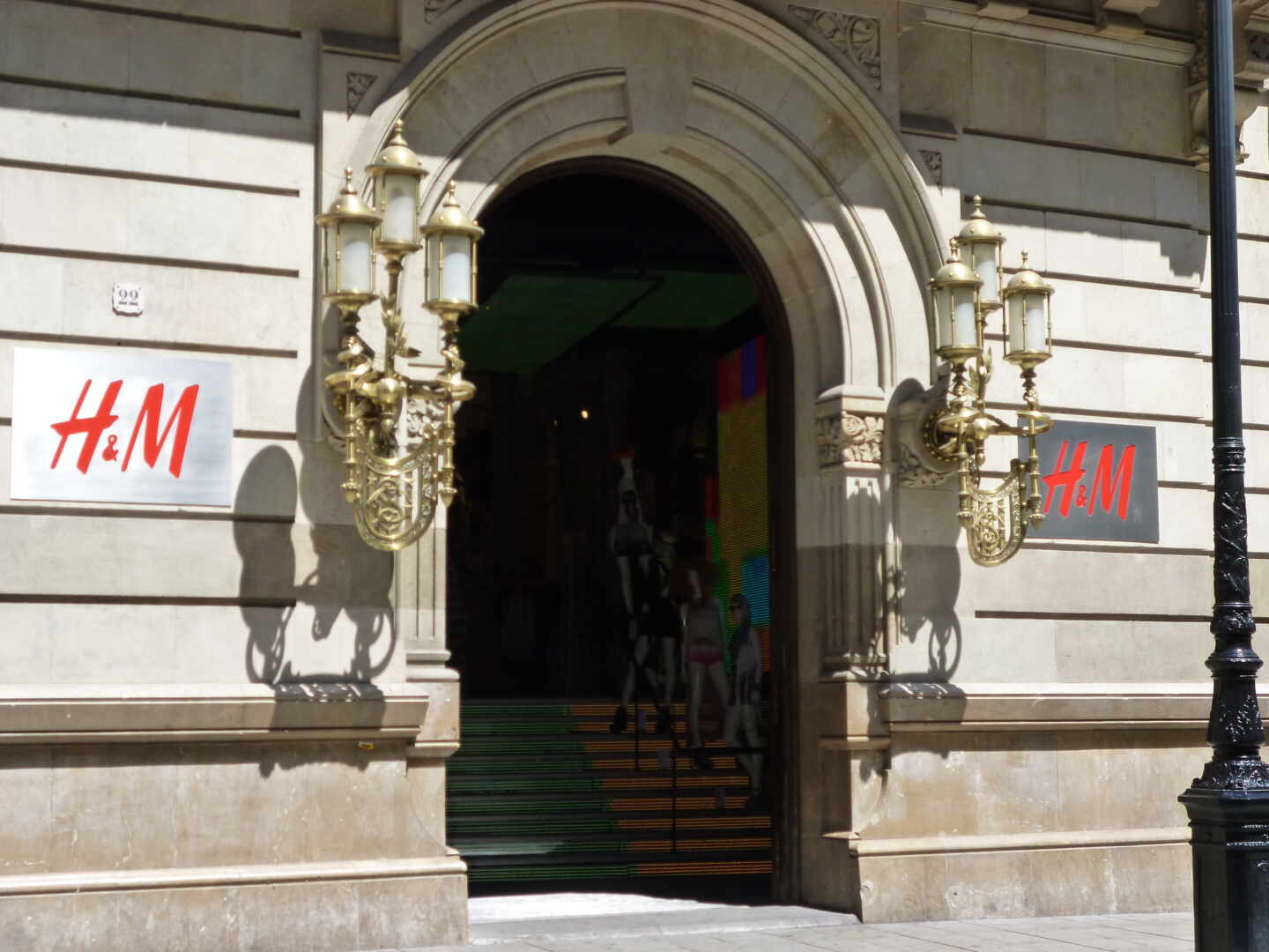 La tienda de H&M en Portal de l'Àngel en Barcelona.