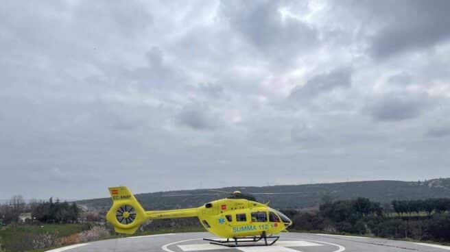 Helicóptero del SUMMA 112
