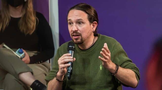 El candidato de Podemos a la presidencia de la Comunidad de Madrid, Pablo Iglesias